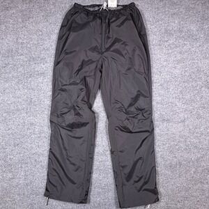 Woolrich Mens Medium Gore-Tex Nylon Waterproof Pants Black Hiking